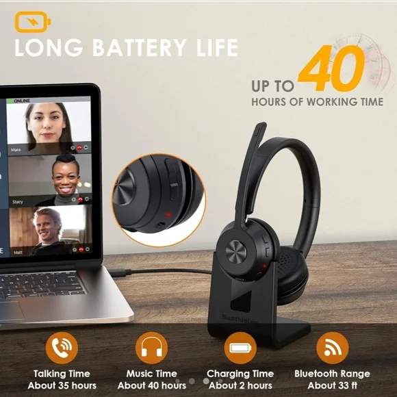 Noise canceling Bluetooth headset - Picture 8 of 9